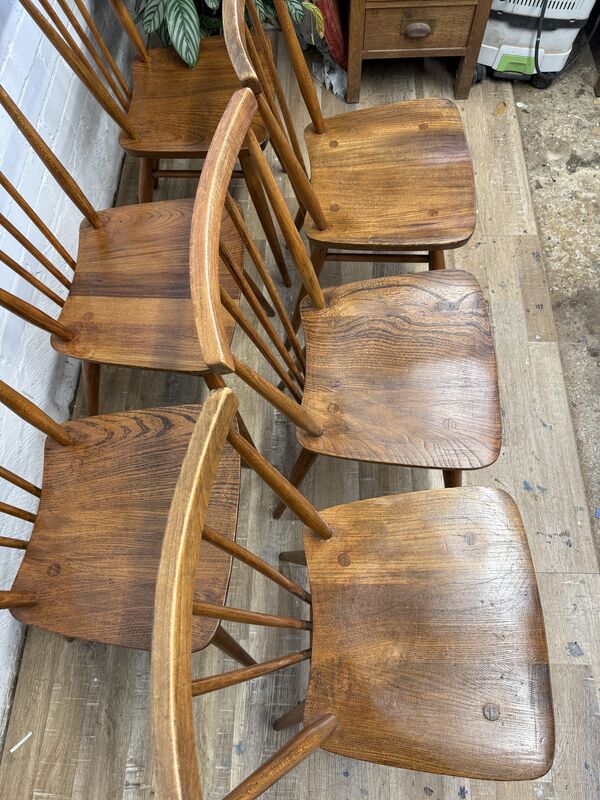 Set of 6 Mid Century Dining Chairs - product images  of 