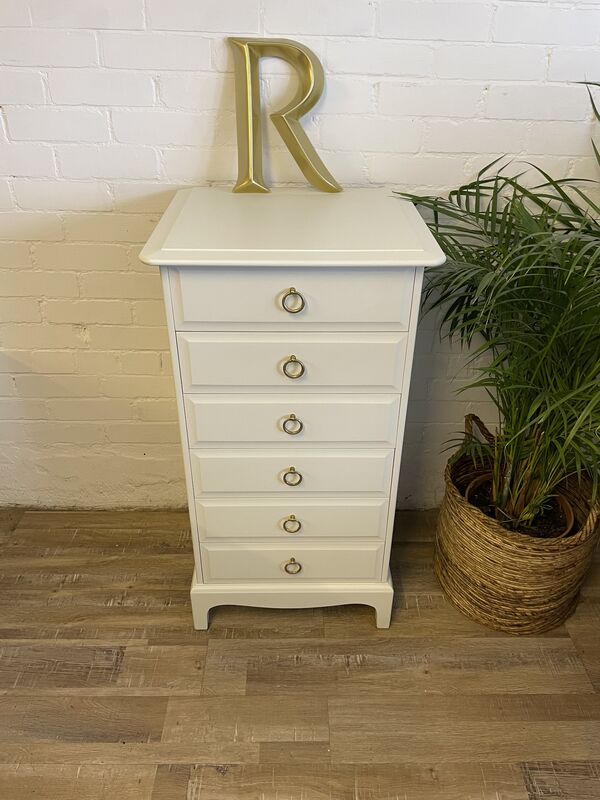 Stag Minstrel Rare 6 Drawer Tall Chest  - product images  of 