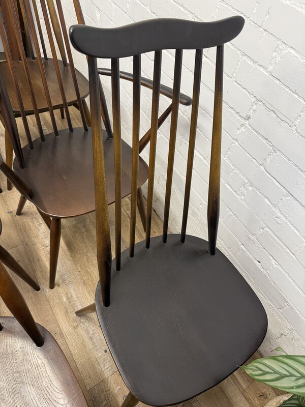 Ercol Goldsmith Dining Chairs – Set of 6 (Including Carver) - product images  of 