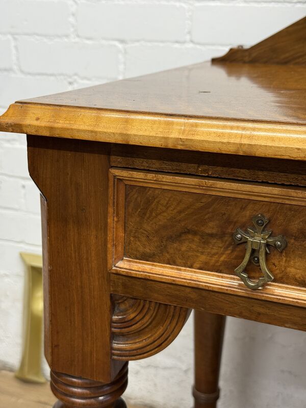 Antique Walnut Dressing Table with Swing Mirror - product images  of 