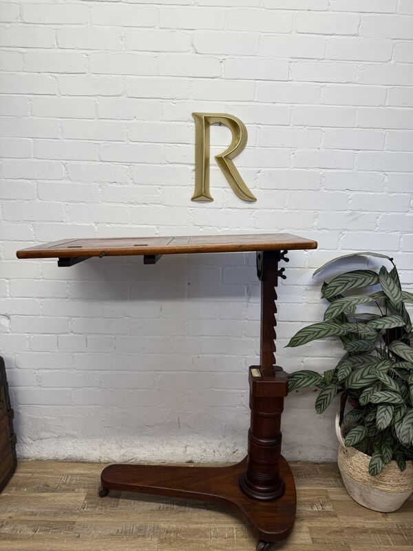 Antique Adjustable Bed Table by Leveson &amp; Sons, London - product images  of 