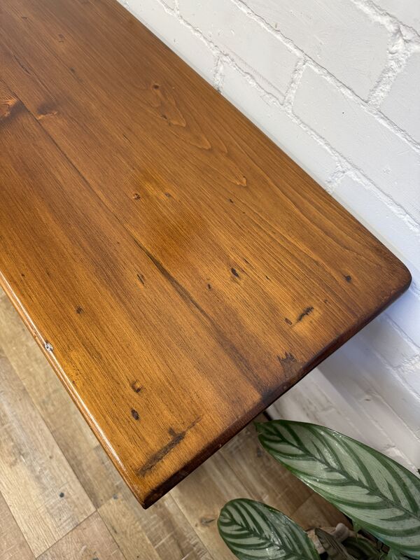 Antique Mahogany Console / Hall Table with Drawer - product images  of 