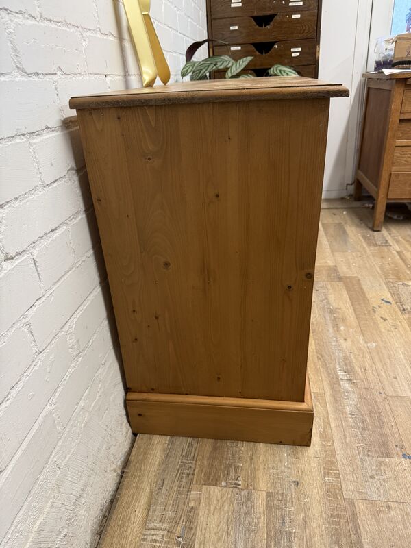 Vintage Solid Pine Shelving Unit with Drawer - product images  of 