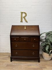 Stag,Minstrel,Mahogany,Bureau,Desk,–,Original,Vintage,Condition,stag minstrel bureau