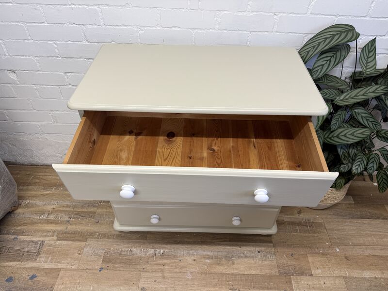 Soft Neutral Chest of Drawers | Farrow &amp; Ball Bone | Early 2000s - product images  of 