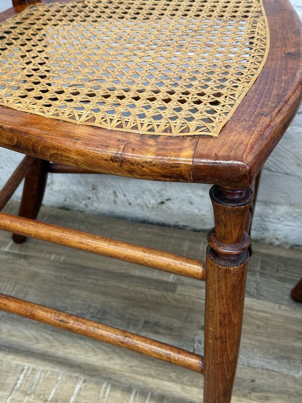Pair of Edwardian Ladder-Back Dining Chairs - product images  of 