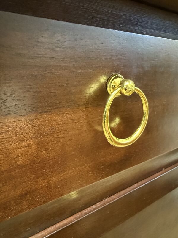 Gold Coloured Budget Ring Handles (fits Stag Minstrel Furniture) - product images  of 