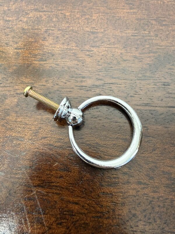 NEW Silver Coloured Budget Ring Handles (fits Stag Minstrel Furniture  - product images  of 