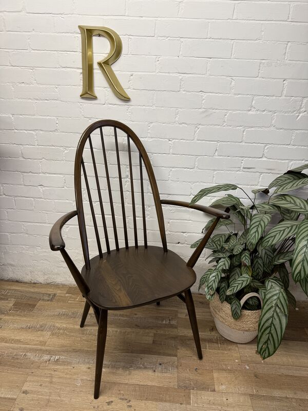 Vintage Ercol 865A Armchair (Carver) – Elm &amp; Beech – c.1985–1992 – Excellent Condition - product images  of 