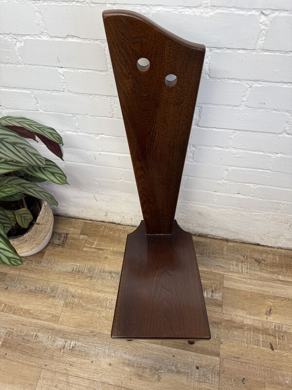 Arts &amp; Crafts Oak Decorative Low Chair | Early 20th Century Spinning Chair - product images  of 