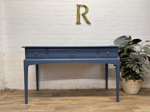 dressing table blue Navy Blue Gothic Carved Dressing Table With Mirror – Upcite