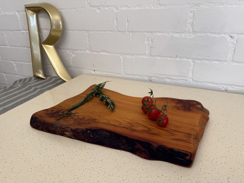 Mr Rooster Yew Serving Board – Small - product images  of 