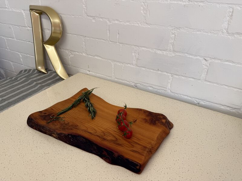 Mr Rooster Yew Serving Board – Small - product images  of 