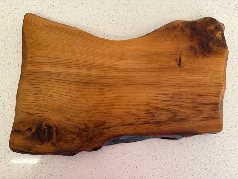 Mr Rooster Yew Serving Board – Small - product images  of 