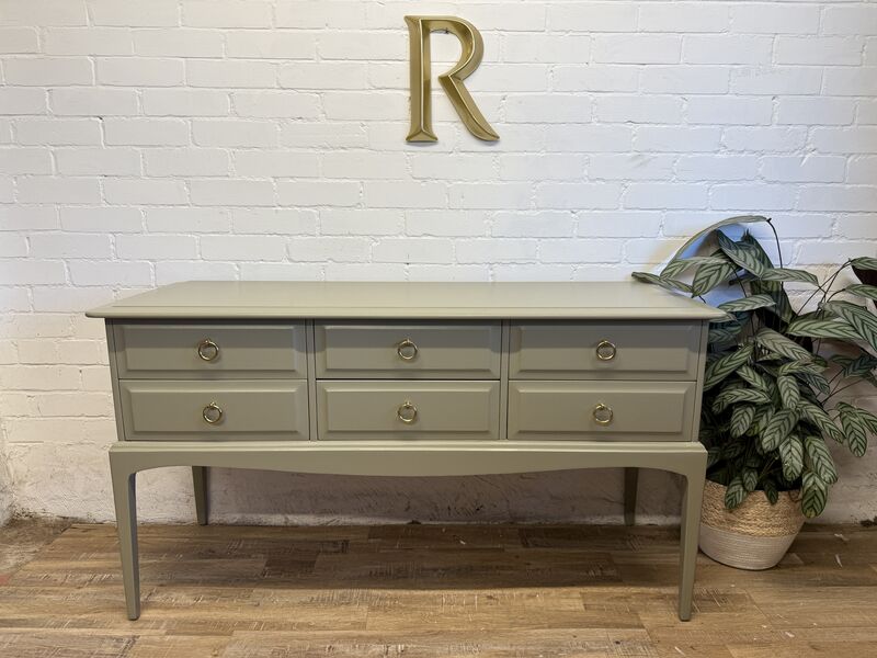 Stag Minstrel Console / Dressing Table in Treron by Farrow and Ball - product images  of 