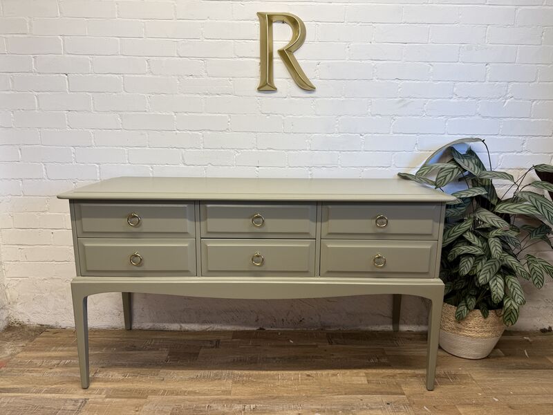Stag Minstrel Console / Dressing Table in Treron by Farrow and Ball - product images  of 