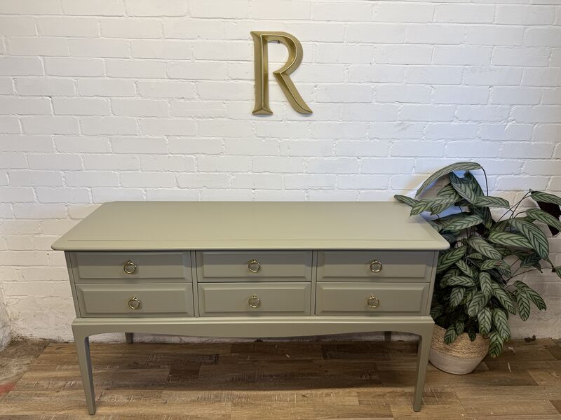 Stag Minstrel Console / Dressing Table in Treron by Farrow and Ball - product images  of 