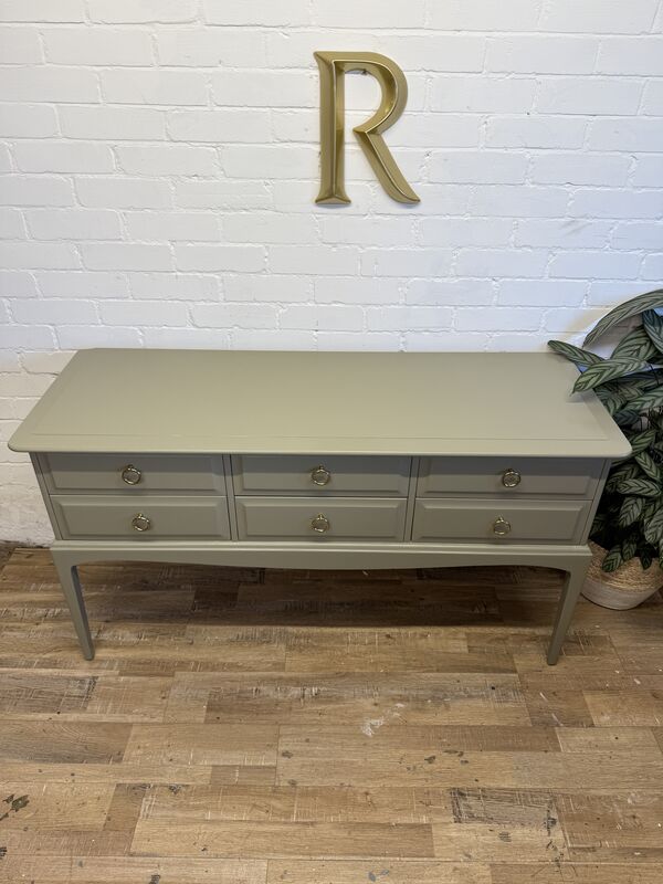 Stag Minstrel Console / Dressing Table in Treron by Farrow and Ball - product images  of 