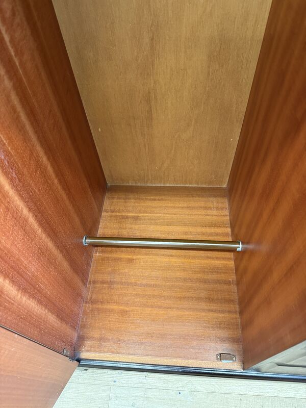 Stag Minstrel Wardrobe Chest – Mahogany Finish – Drawers &amp; Hanging – Excellent Condition - product images  of 