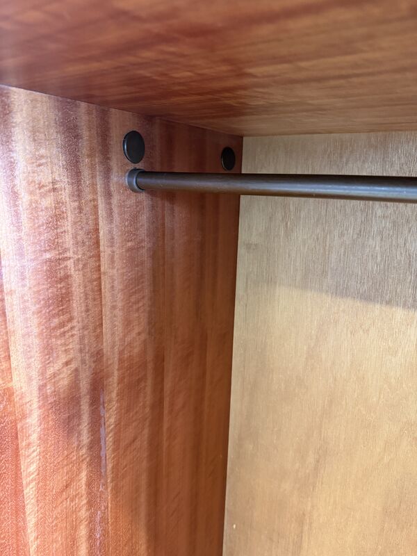 Stag Minstrel Wardrobe Chest – Mahogany Finish – Drawers &amp; Hanging – Excellent Condition - product images  of 