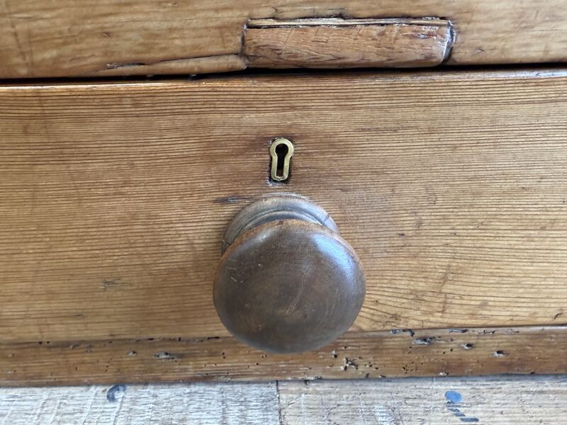 Antique Pine Mule Chest with Drawers - product images  of 
