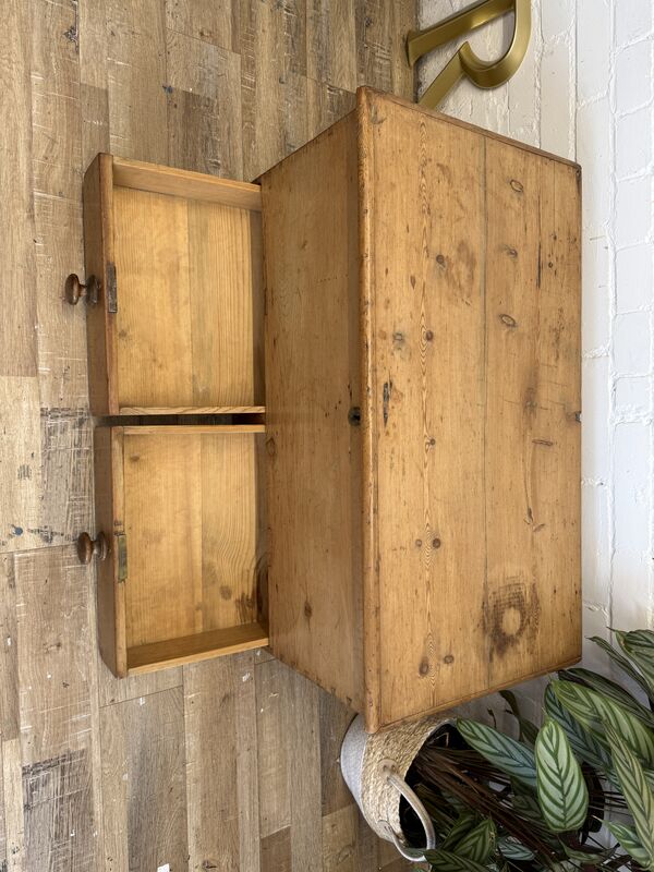 Antique Pine Mule Chest with Drawers - product images  of 