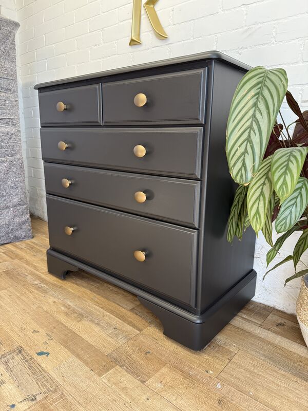 Ducal Pine Chest of Drawers – Painted in Onyx by Benjamin Moore  - product images  of 