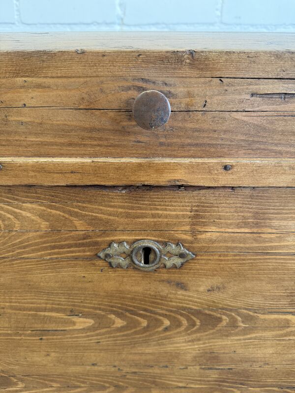 Antique Pine Domed Blanket Chest, 19th Century - product images  of 