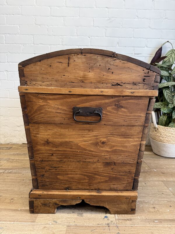 Antique Pine Domed Blanket Chest, 19th Century - product images  of 