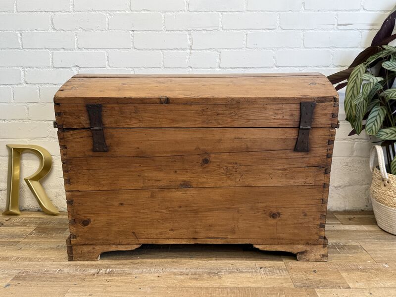 Antique Pine Domed Blanket Chest, 19th Century - product images  of 
