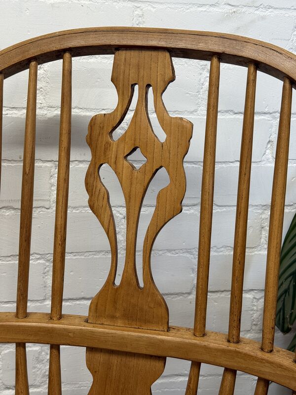 Antique English Windsor Armchair in Elm &amp; Ash - product images  of 