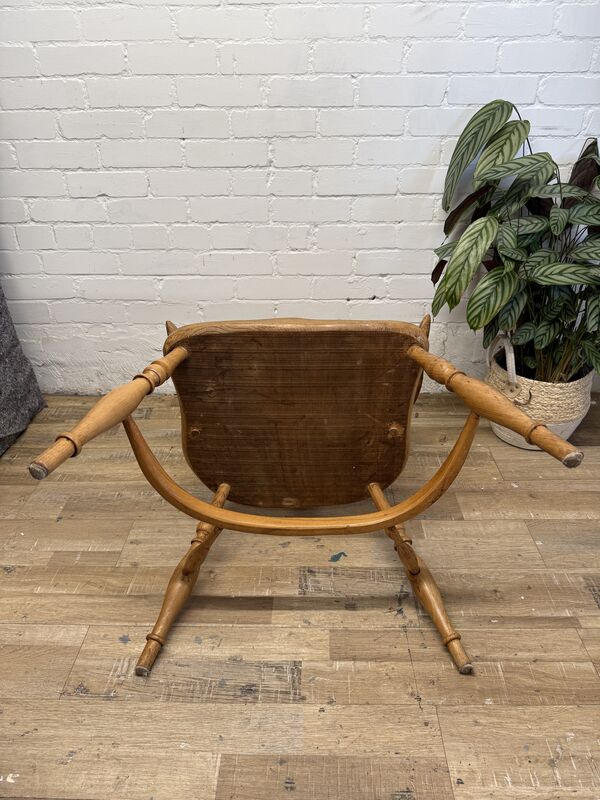 Antique English Windsor Armchair in Elm &amp; Ash - product images  of 