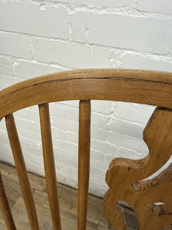 Antique English Windsor Armchair in Elm &amp; Ash - product images  of 
