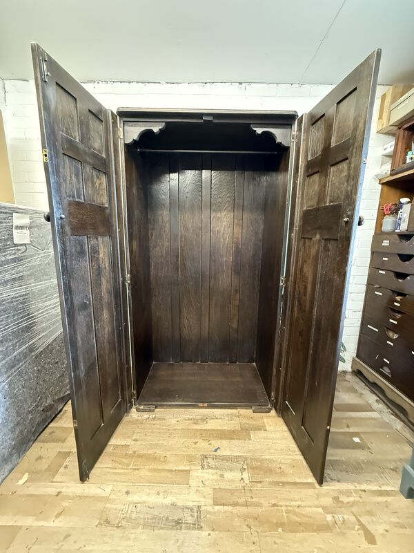 Early Ercol Solid Oak Wardrobe | c.1951–1957 - product images  of 