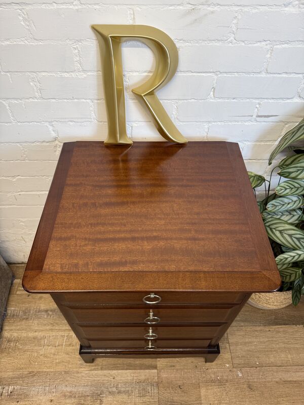 Stag Minstrel 4 Drawer Bedside in Cherry Finish - product images  of 