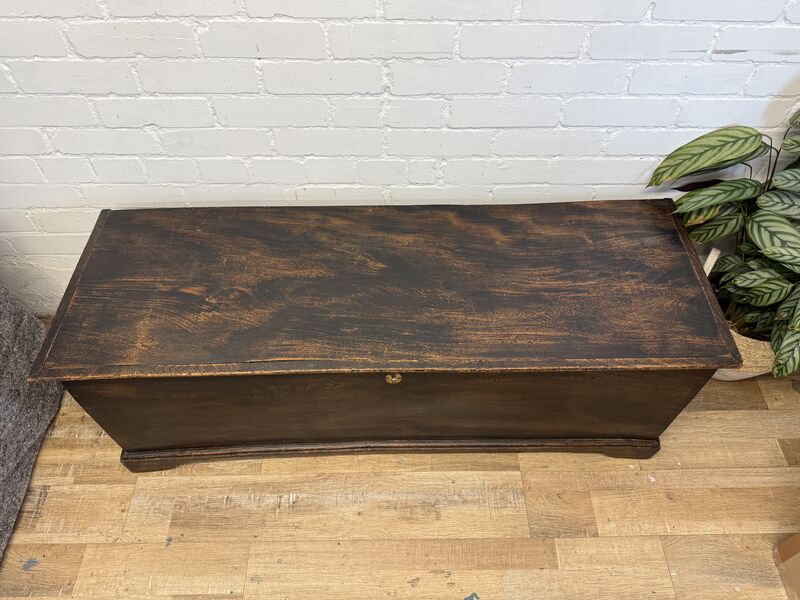 Early 19th Century English Elm Blanket Chest / Coffer - product images  of 