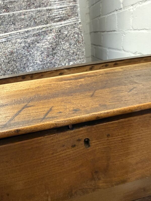 Early 19th Century English Elm Blanket Chest / Coffer - product images  of 