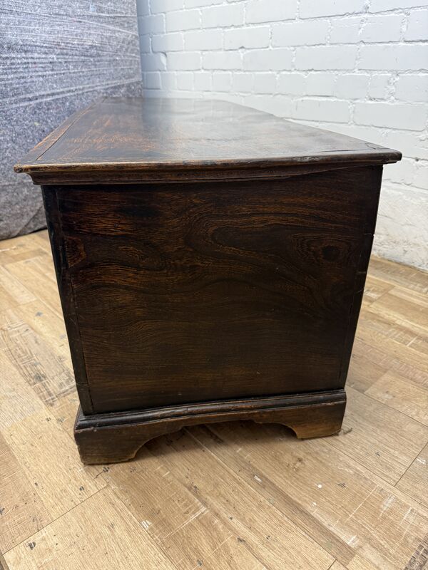Early 19th Century English Elm Blanket Chest / Coffer - product images  of 