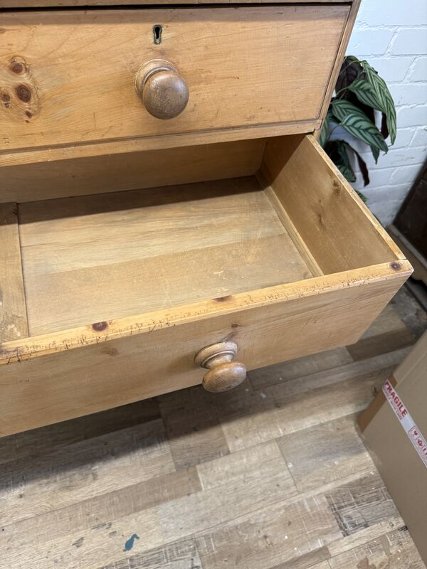Antique Victorian Pine Chest of Drawers - product images  of 