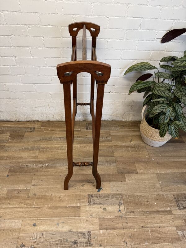 Edwardian Mahogany Towel Rail | Antique Blanket Stand | c.1900–1915 - product images  of 