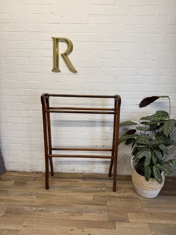 Edwardian Mahogany Towel Rail | Antique Blanket Stand | c.1900–1915 - product images  of 