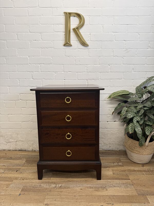 STAG MINSTREL 4 DRAWER BEDSIDE IN CHERRY FINISH (item C) - product images  of 