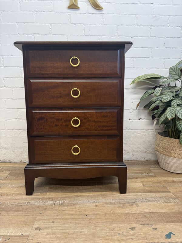 STAG MINSTREL 4 DRAWER BEDSIDE IN CHERRY FINISH (item C) - product images  of 
