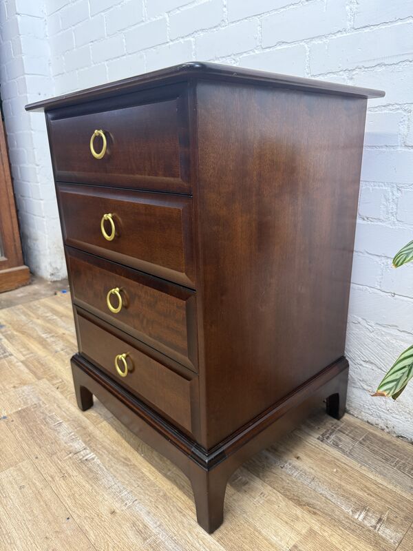 STAG MINSTREL 4 DRAWER BEDSIDE IN CHERRY FINISH (item C) - product images  of 