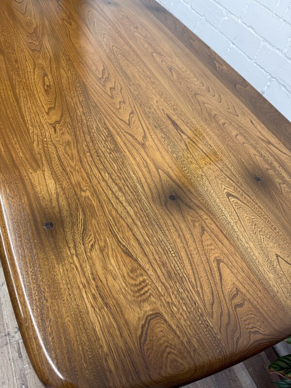 1981 Ercol Model 756 Solid Elm Refectory Dining Table - product images  of 