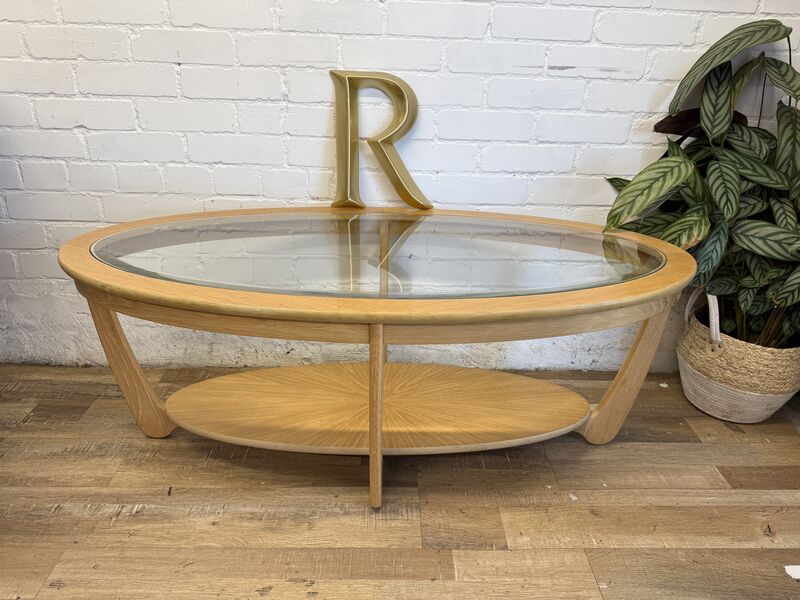Nathan Shades Oak &amp; Glass Coffee Table | 2018 - product images  of 