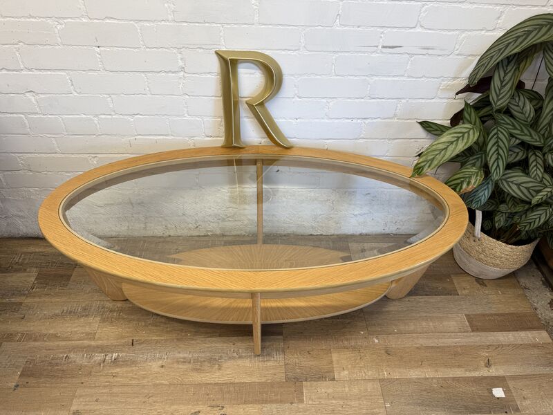 Nathan Shades Oak &amp; Glass Coffee Table | 2018 - product images  of 