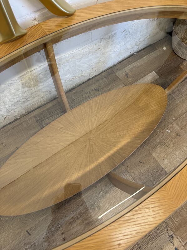 Nathan Shades Oak &amp; Glass Coffee Table | 2018 - product images  of 