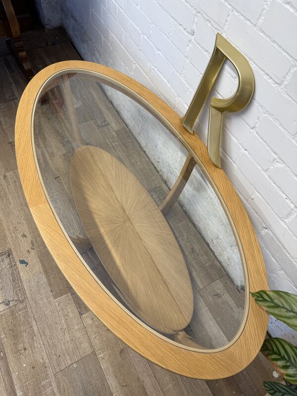 Nathan Shades Oak &amp; Glass Coffee Table | 2018 - product images  of 
