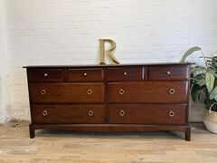 Stag,Minstrel,Captain’s,Chest,of,Drawers-,Original,Mahogany,Finish,Stag Minstrel Captain’s Chest of Drawers- Original Mahogany Finish